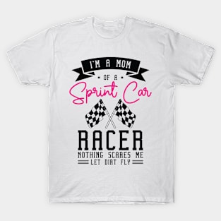 Sprint Car Dirt Track Racing T-Shirt